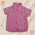 Camisa Infantil Micro Listras Vermelha – Manga Curta - comprar online