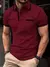 Camisa Casual Masculina Lapela