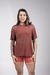 Camisão Tule Marrom - comprar online