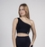Top Nula Manga Preto - comprar online