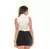 Mini Saia Cargo Cinza Grafite Jeans - comprar online