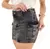 Mini Saia Cargo Cinza Grafite Jeans - loja online