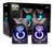 Parlantes Para Pc Party Noga Luces Led Rgb Usb Mini Plug