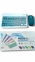 Teclado Y Mouse Inalambrico Bluetooth Ideal PC, Tablet, Celular, Smart TV