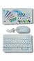 Teclado Y Mouse Inalambrico Bluetooth Ideal PC, Tablet, Celular, Smart TV
