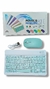 Teclado Y Mouse Inalambrico Bluetooth Ideal PC, Tablet, Celular, Smart TV