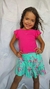 Imagem do Conjunto Blusa e Saia Shorts Meia Malha Brandili