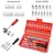 Kit Chaves Jogo Catraca Reversível Soquetes 46 Peças + Maleta - comprar online