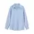 Camisa de chiffon manga longa