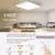 Lâmpada de teto Smart-LED 36W Tuya na internet