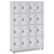 Roupeiro De 16 Portas – Pitão P/ Cadeado – Cinza Cristal – Chapa 26 - comprar online