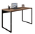 Mesa Reta Industrial 1,35 m x 60 cm – Tampo 25 mm – Sevilha Com Preto