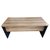 Mesa Reta 1,70 m x 70 cm – Tampo 40 mm – Sevilha Com Preto - comprar online