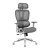 Cadeira Presidente Venezia Cinza - Sicron Relax - ToqMóveis