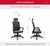 Cadeira Adrix Presidente – Relax – Tela - ToqMóveis