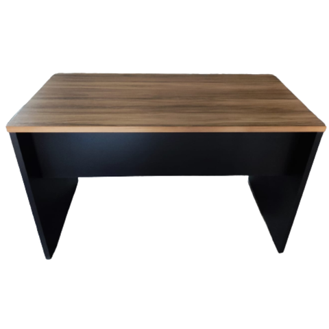 Mesa reta 1,20 m x 60 cm - Tampo 25 mm - Sevilha com preto