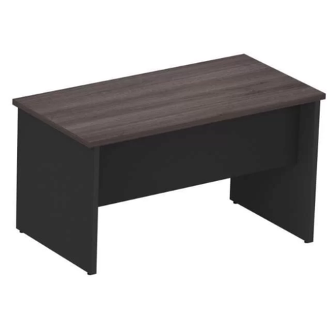 Mesa Reta 1,20 m x 60 cm - Tampo 25 mm - London Com Preto