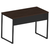 Mesa Reta Industrial 1,50 m x 60 cm – Tampo 25 mm – London Com Preto