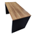 Mesa Reta 1 m x 60 cm – Tampo 25 mm – Sevilha Com Preto - comprar online