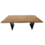 Mesa de Reunião 2 m x 1 m – 25 mm – Sevilha Com Preto - ToqMóveis