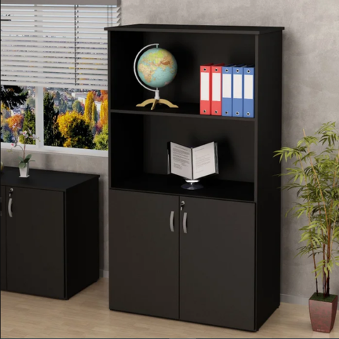 Armário Diretor Semi Aberto - 25 mm - Preto