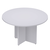 Mesa De Reunião Redonda 25 mm – 1,20 m – Cinza Cristal - comprar online