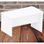 Mesa Reta 1 m x 60 cm – Tampo 25 mm – Branco Com Branco - comprar online