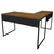Mesa L Industrial – Tampo 25 mm -1,50 m x 1,50 m – Nogal Com Preto