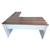 Mesa L 25 mm – 1,20 m x 1,50 m – Sevilha Com Branco