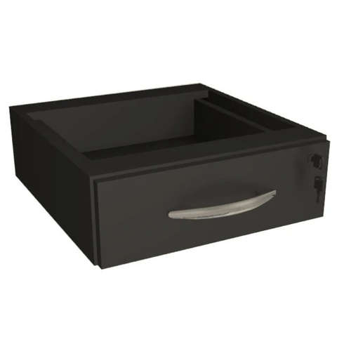 Gaveteiro Suspenso 1 Gaveta - Preto - comprar online