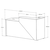 Balcão De Atendimento Madrid – Esquerdo – Sevilha Com Preto – 25 MM - comprar online