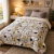 Acolchado Snoopy Flannel 1 1/2 Plaza Súper Abrigado Invierno Premium - Licencia Oficial Peanuts