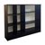Mesa Tv Rack Wengue 1,20m 9 Espacios Cubo y Estantes Cod.6109 - comprar online