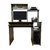 Escritorio Mesa Pc Con Bandeja y Azada Wengue 100x45x140 Cod.6100 - comprar online