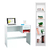 Imagen de Biblioteca 5 Estantes 40x180x25 Cm Color Blanco Cod.6006