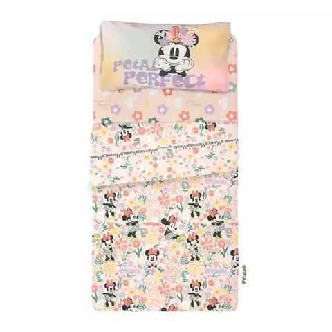 Juego de Sabana Piñata Minnie Mousse 1 Plaza | Ultra Soft - comprar online