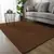 Alfombra Rabbit 100x130 cm | Pelo Corto Símil Conejo Antideslizante en internet