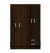 ROPERO 4 PUERTAS B04 1.20 X 1.80 X 45 - COLOR WENGUE