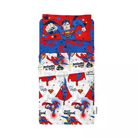 Juego de Sabana Piñata Superman 1 Plaza | Ultra Soft