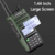 BaoFeng-Walkie Talkie de Longo Alcance, Alta Potência, Multi Band, Tipo C Carregador, Walkie Talkie, Ham Two Way Radio, UV-13 PRO V1 V2 na internet