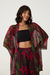 KIMONO TULE ESTAMPA FLOR DO CAFE - Mudi