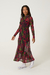VESTIDO MAXI TULE ESTAMPA FLOR DE CAFÉ - comprar online
