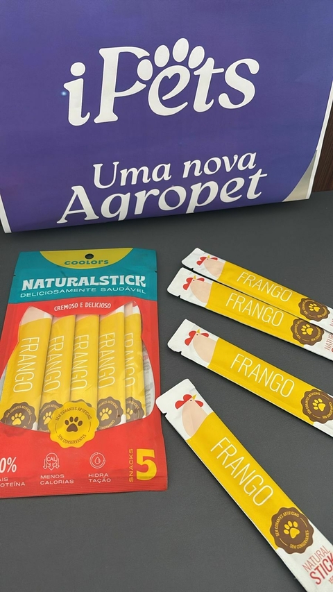 Natural Stick Frango Gato sache