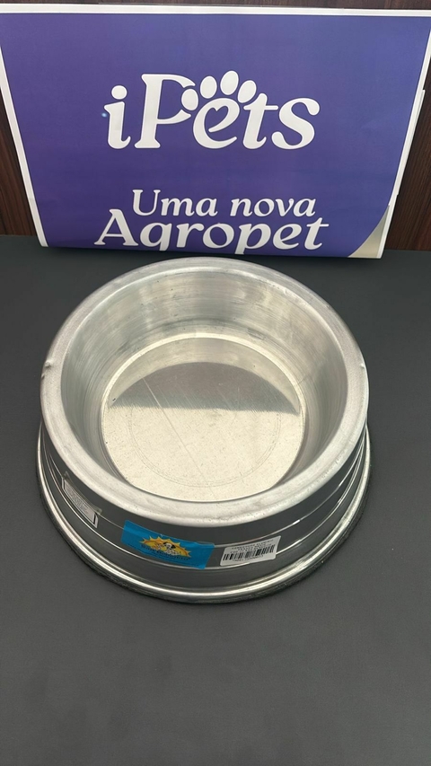 Comedouro Aluminio 2000ml