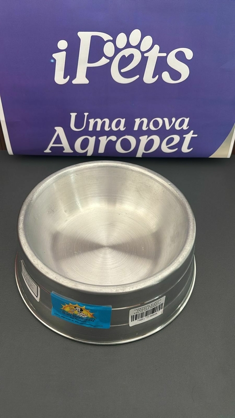 Comedouro Aluminio 1000ml