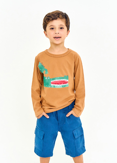 CAMISETA ANIMAL PE DE MOLEQUE