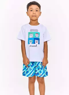 CONJ. TIGRINHOS BRANCO E AZUL E VERDE