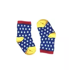MEIA SOQUETE GOTAS BLUE