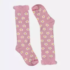 MEIA MARGARIDA ROSA - Carretel Kids