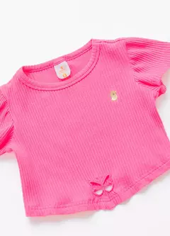 BLUSA BORBOJARDIM ROSA FORTE na internet